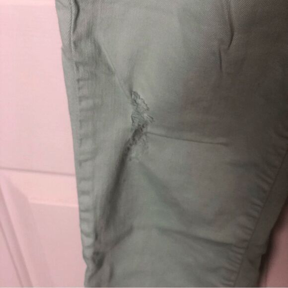 Zara Core Denim Trafaluc Collection Womens Slim Skinny Jeans Green Size 8 - Picture 4 of 9